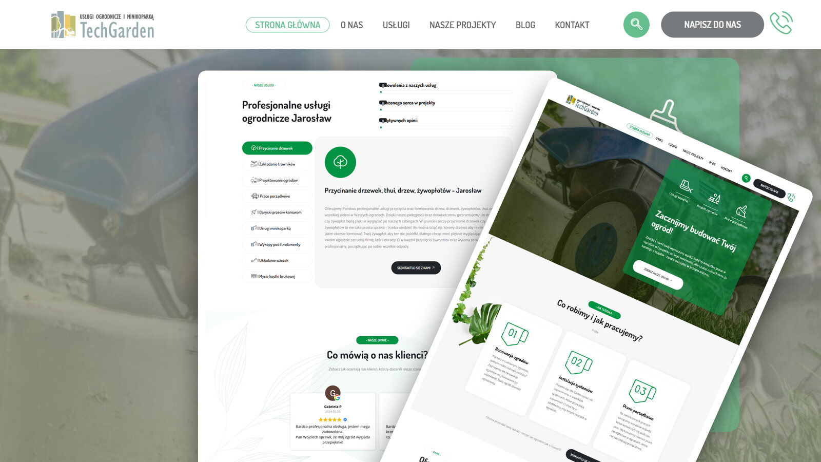 Podgląd realizacji TechGarden