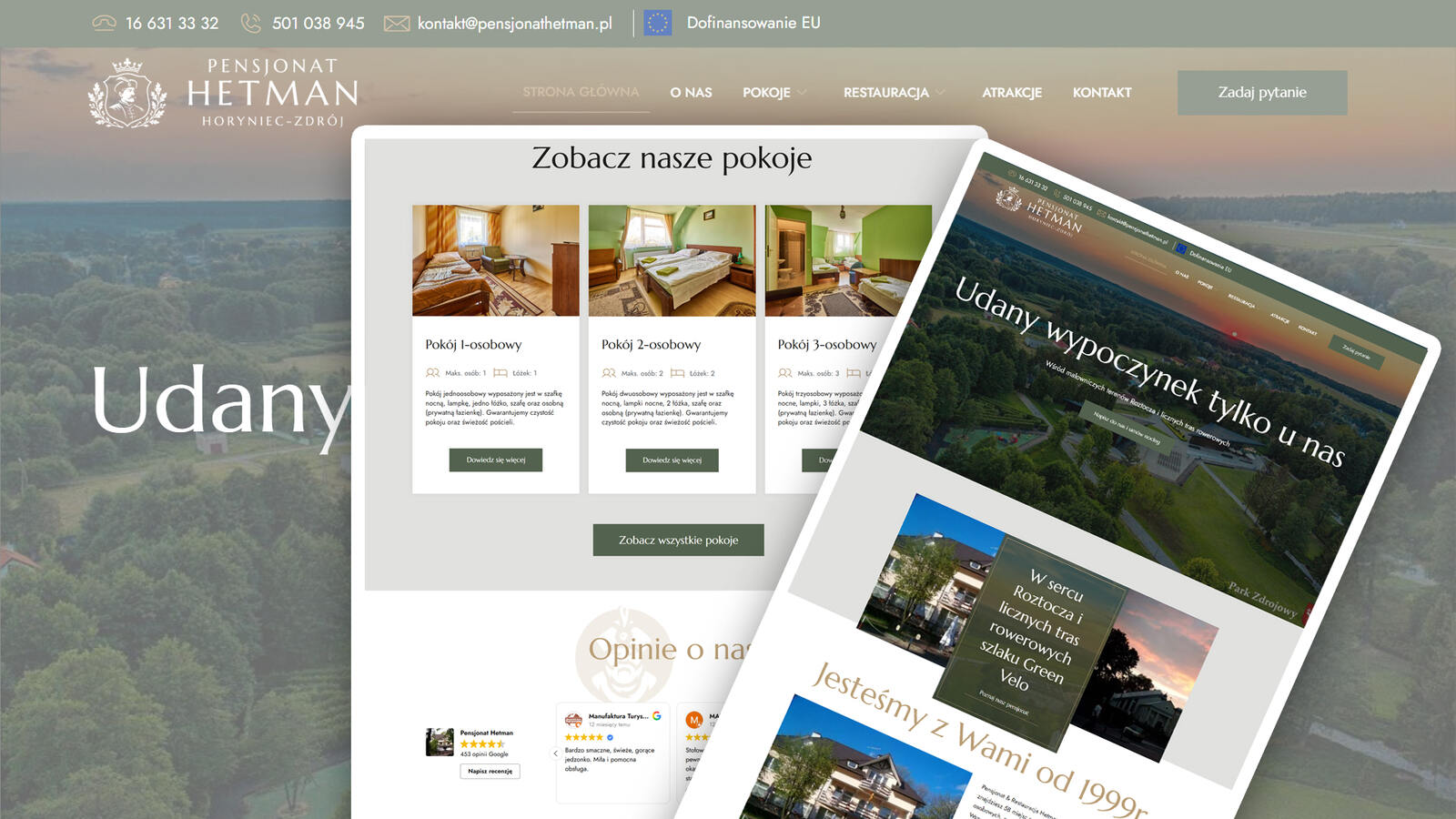 Podgląd realizacji Pensjonat Hetman