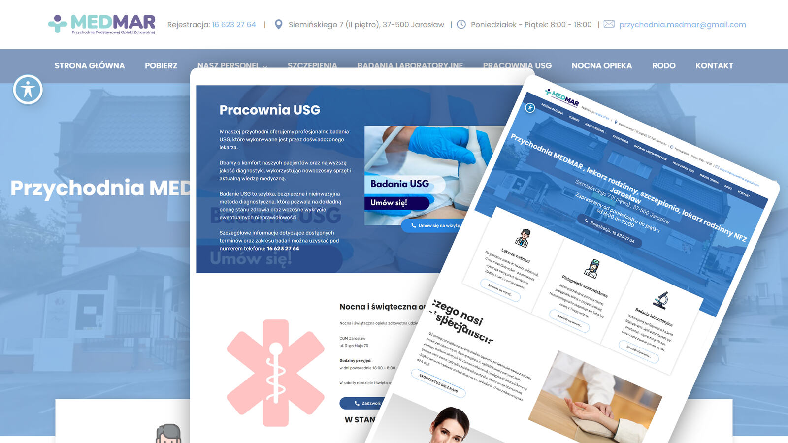 Podgląd realizacji Przychodnia MedMar